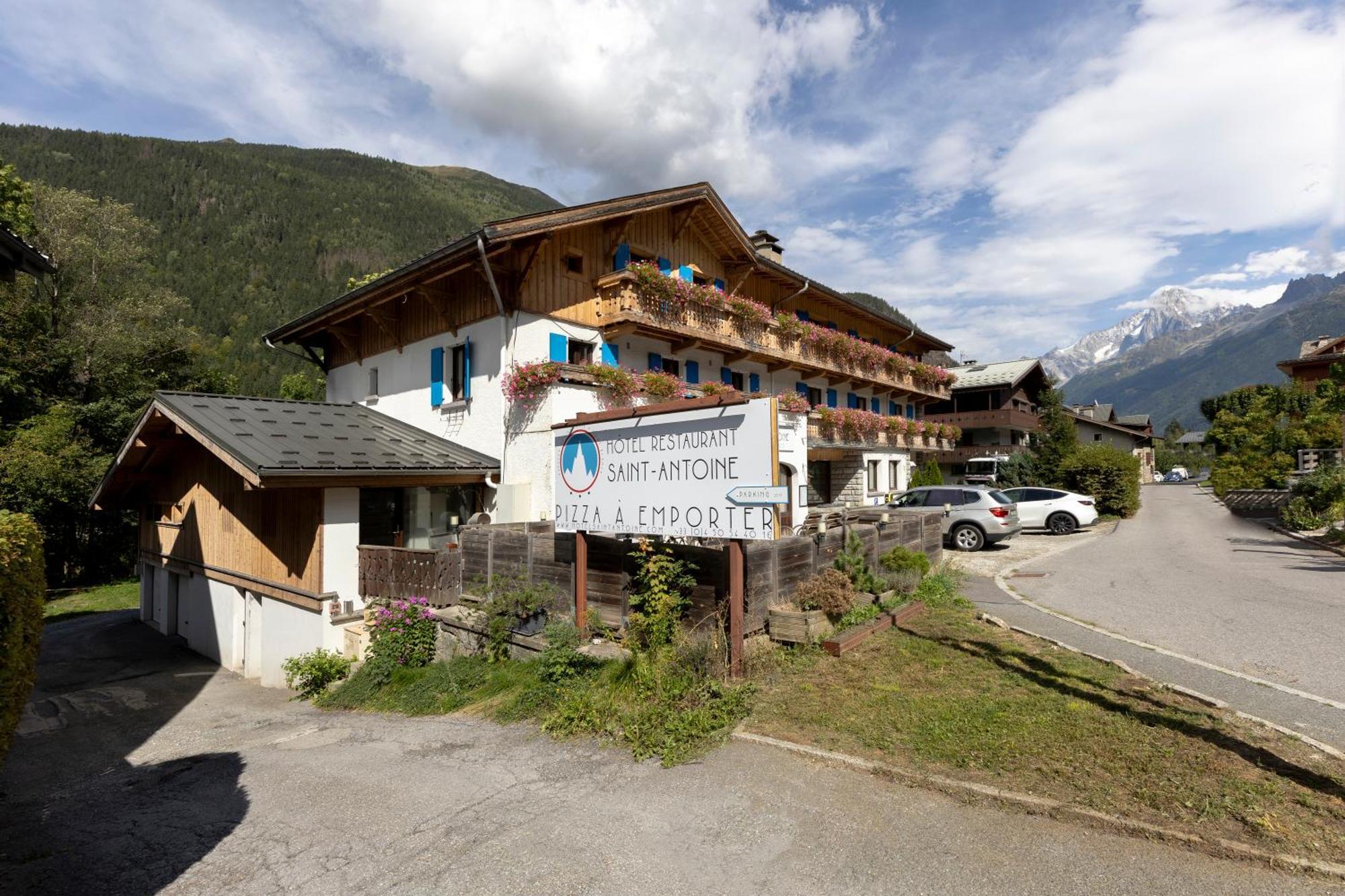 Le Saint Antoine Hotell Les Houches Exteriör bild