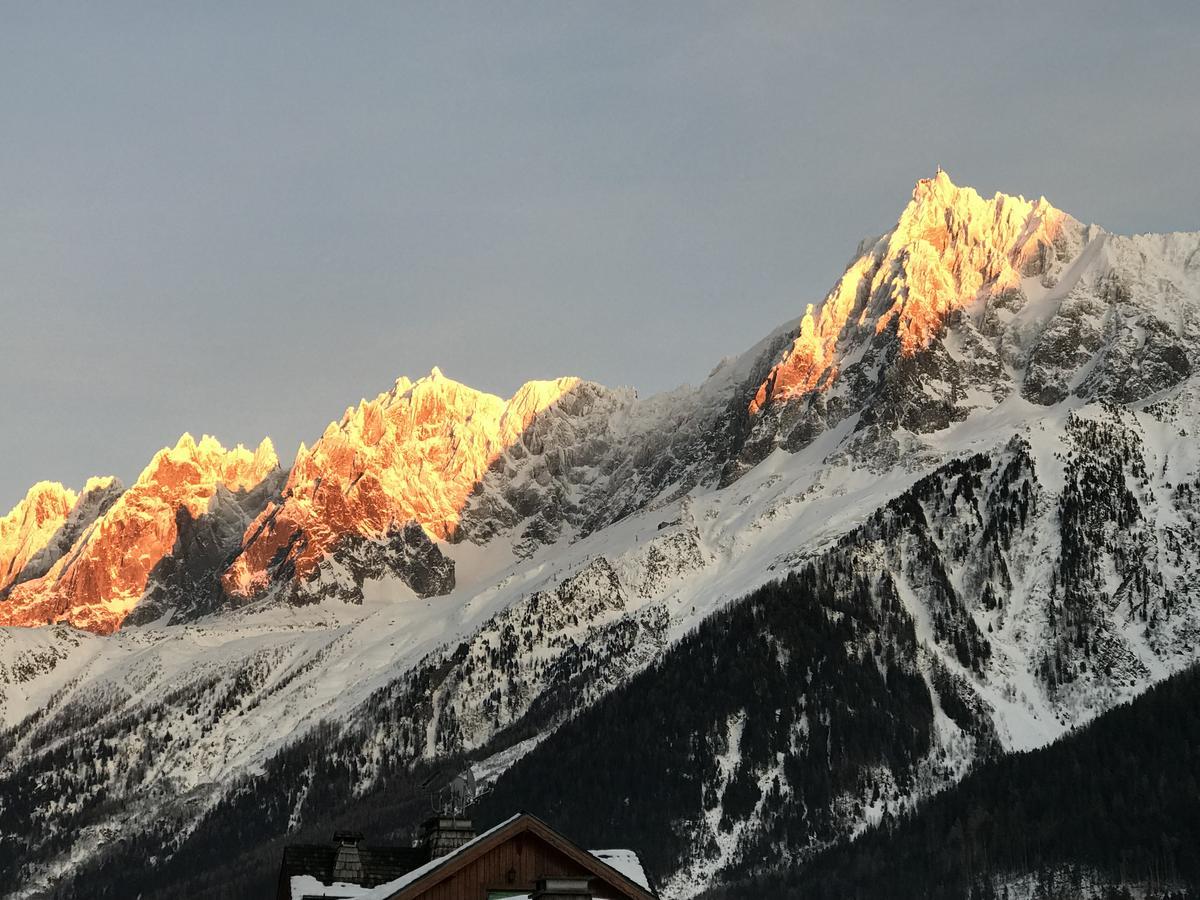 Le Saint Antoine Hotell Les Houches Exteriör bild